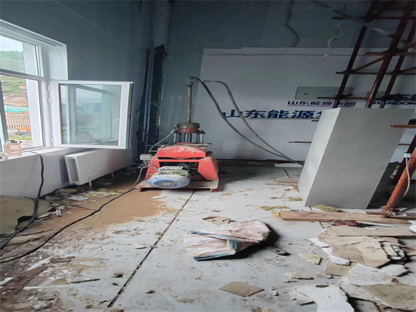 肥城地基基础下沉墙体裂缝加固注浆顶升施工